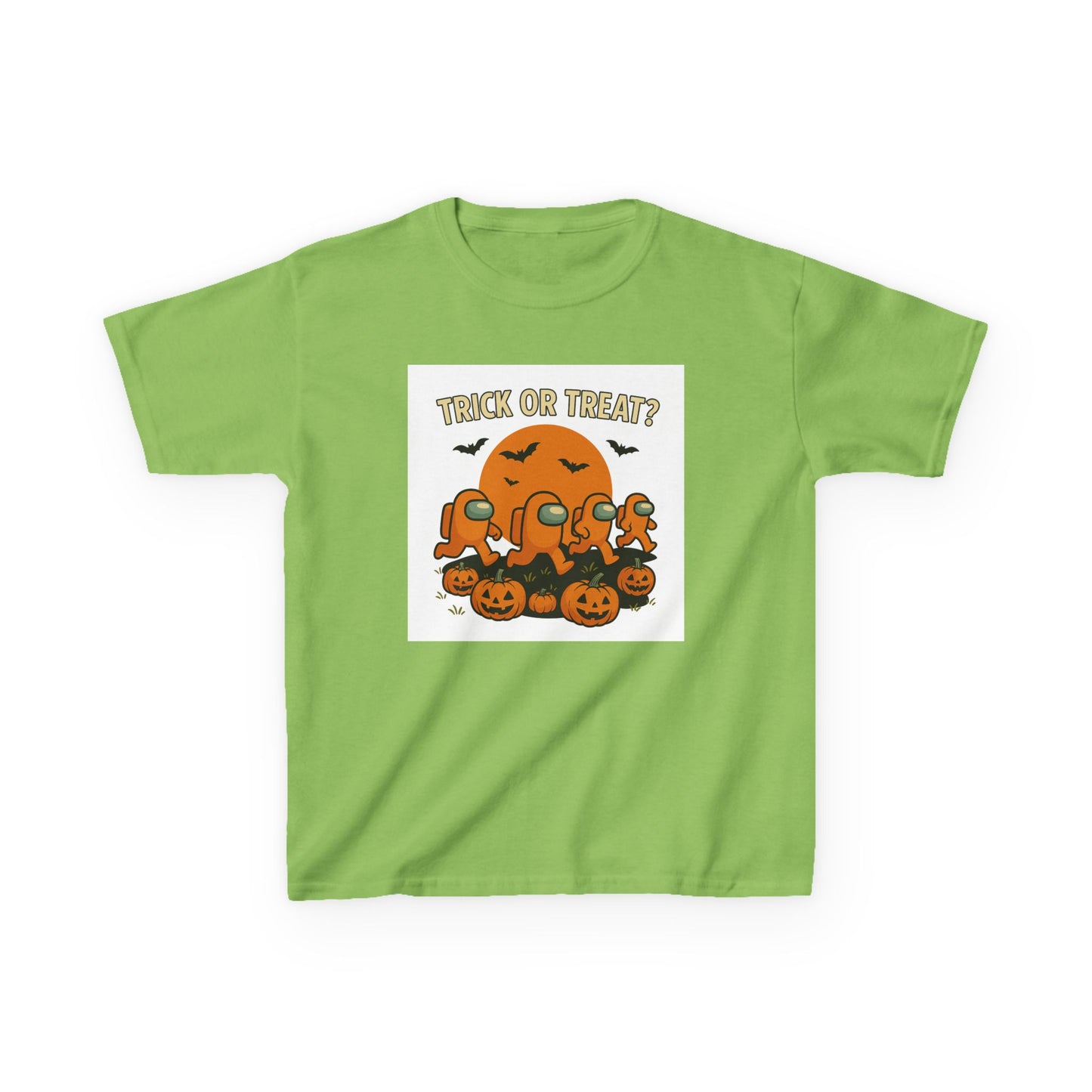 Halloween Kids Tee - Trick or Treat Shirt, Kids Halloween Costume, Spooky Fun Shirt, Autumn Playwear, Halloween Party T-Shirt
