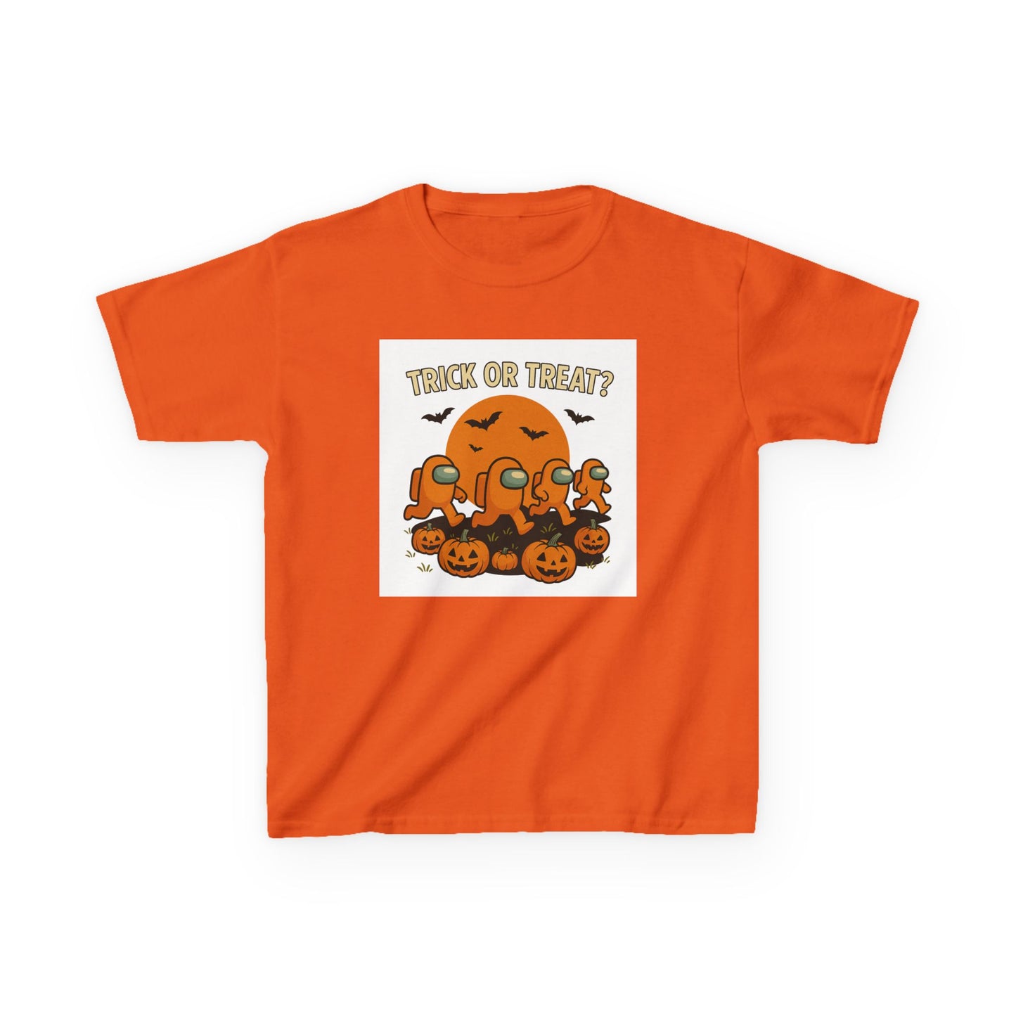 Halloween Kids Tee - Trick or Treat Shirt, Kids Halloween Costume, Spooky Fun Shirt, Autumn Playwear, Halloween Party T-Shirt