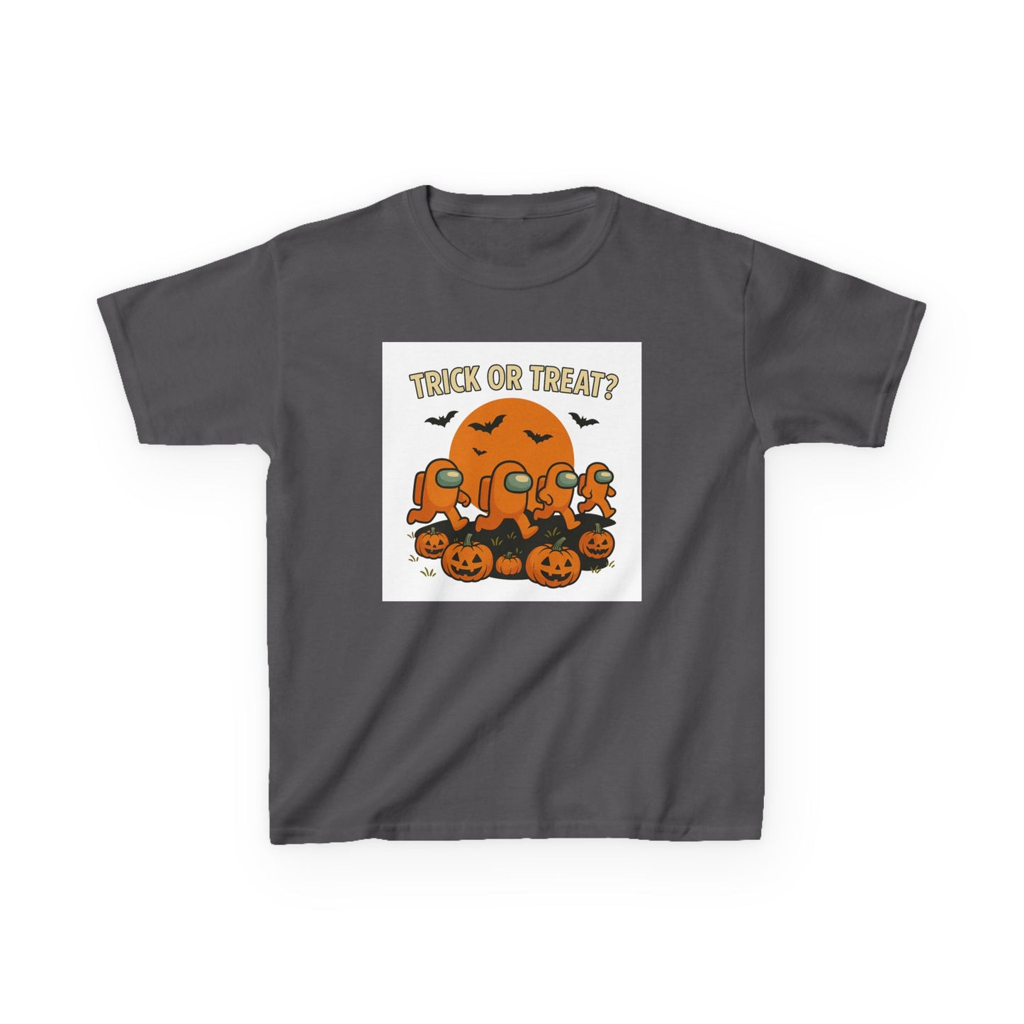 Halloween Kids Tee - Trick or Treat Shirt, Kids Halloween Costume, Spooky Fun Shirt, Autumn Playwear, Halloween Party T-Shirt