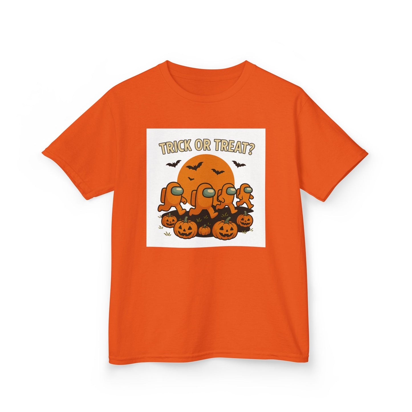 Halloween Kids Tee - Trick or Treat Shirt, Kids Halloween Costume, Spooky Fun Shirt, Autumn Playwear, Halloween Party T-Shirt