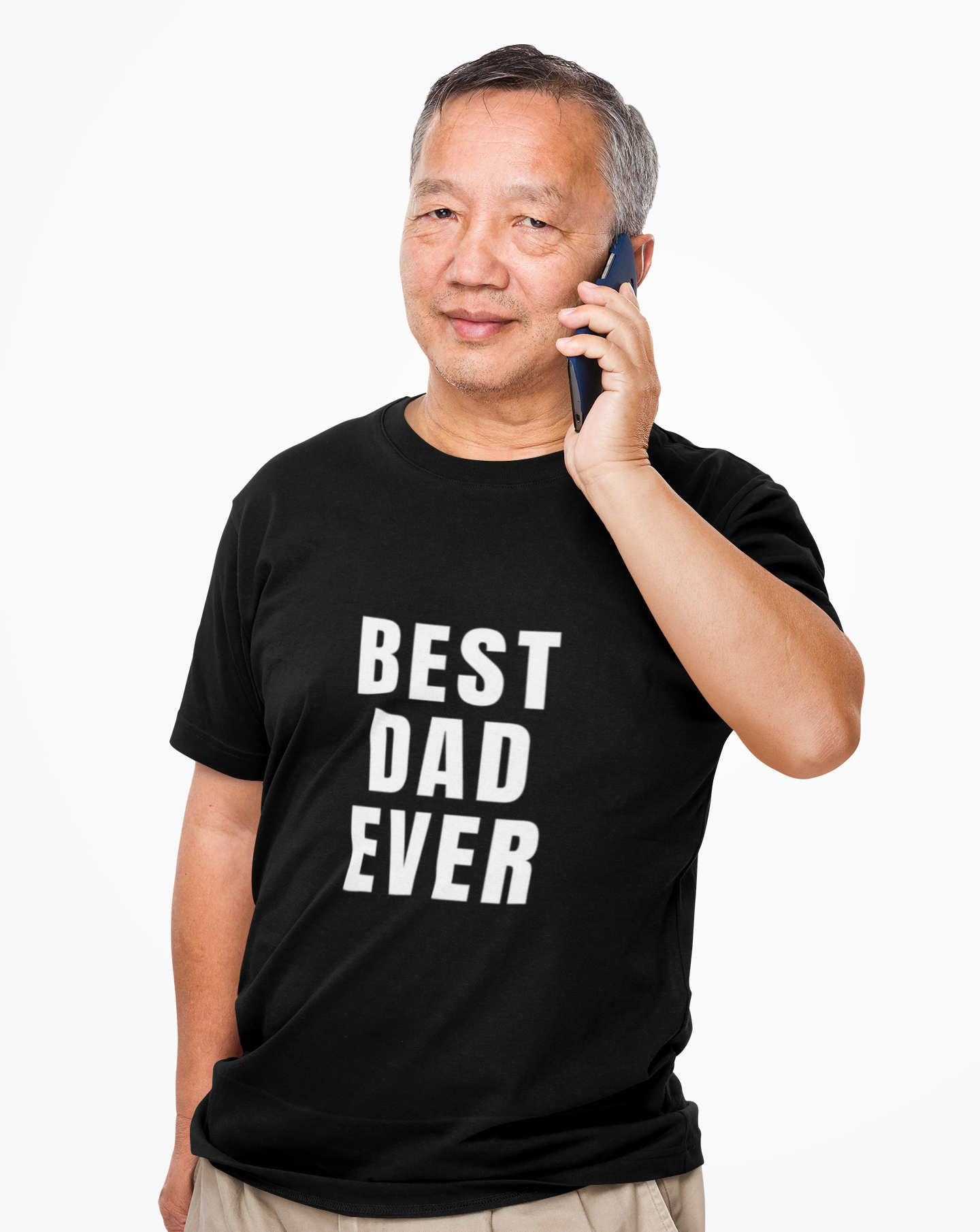 Best Dad Ever Tee | Unisex Heavy Cotton T-Shirt for Father's Day, Gift for Dad, Casual Wear, Birthday Gift, Everyday Comfort