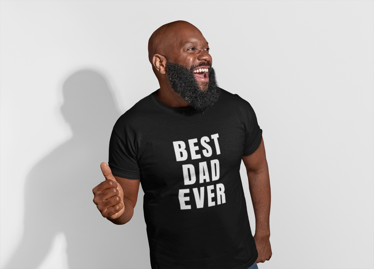 Best Dad Ever Tee | Unisex Heavy Cotton T-Shirt for Father's Day, Gift for Dad, Casual Wear, Birthday Gift, Everyday Comfort