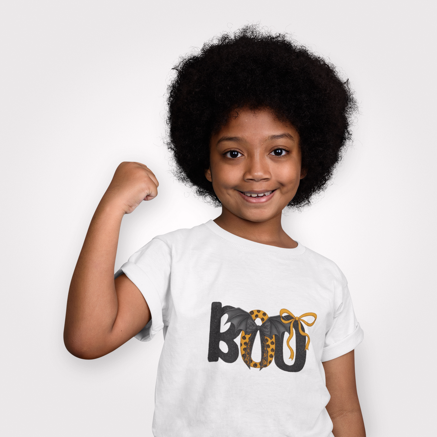 Boo Halloween Kids Tee, Halloween Costume Shirt, Kids Party T-Shirt, Fun Halloween Apparel, Trick or Treat Shirt