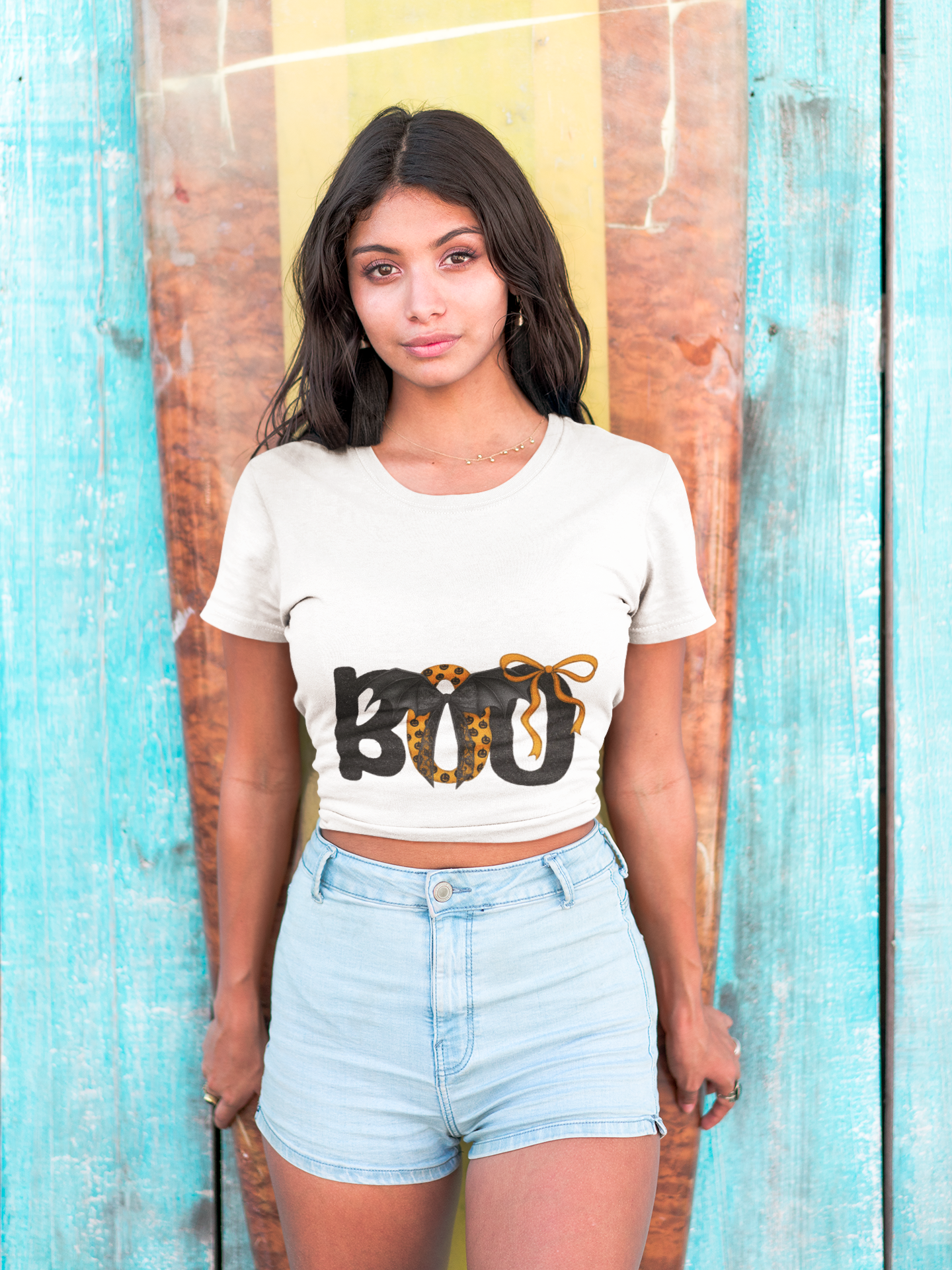 Halloween Boo T-Shirt, Short Sleeve Tee