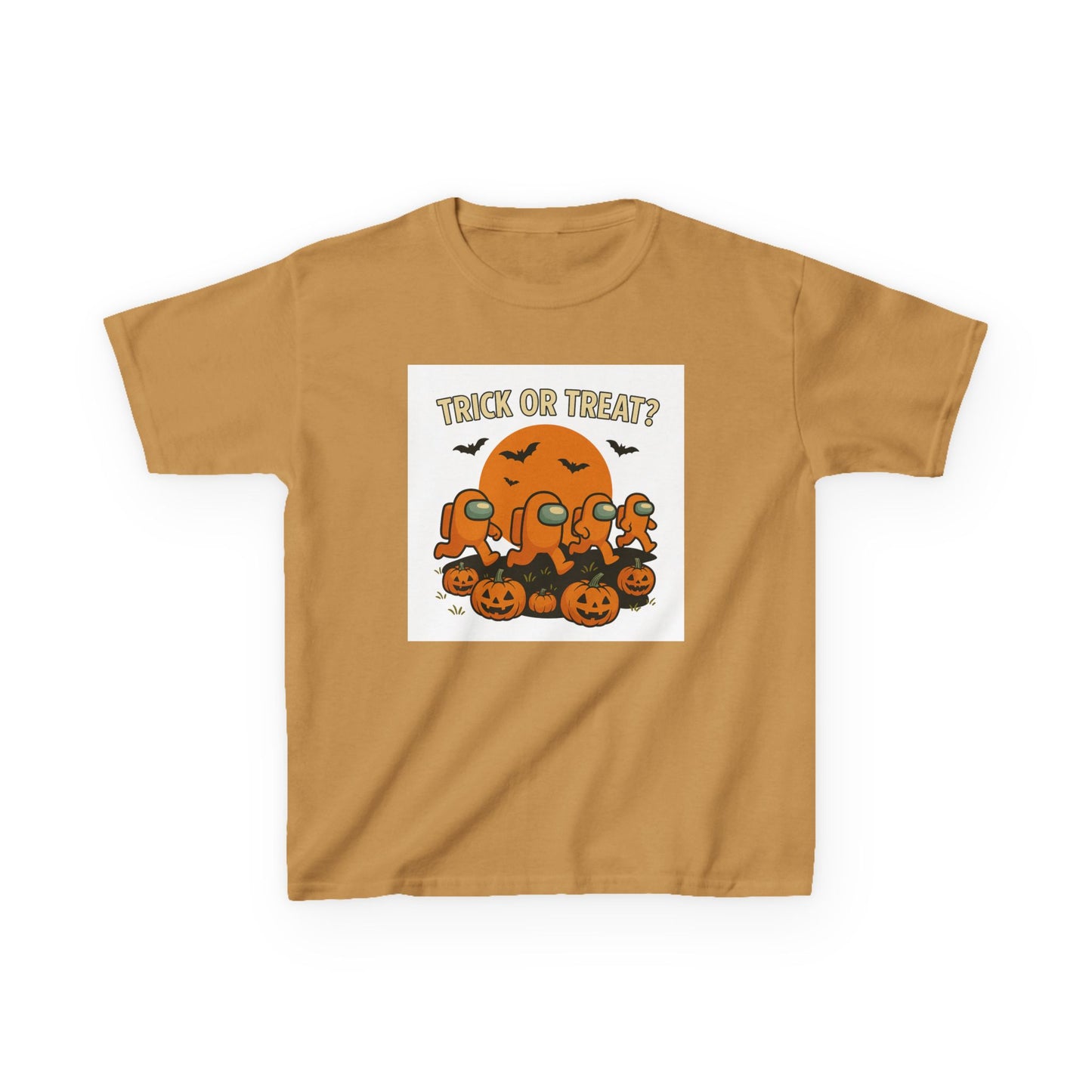 Halloween Kids Tee - Trick or Treat Shirt, Kids Halloween Costume, Spooky Fun Shirt, Autumn Playwear, Halloween Party T-Shirt