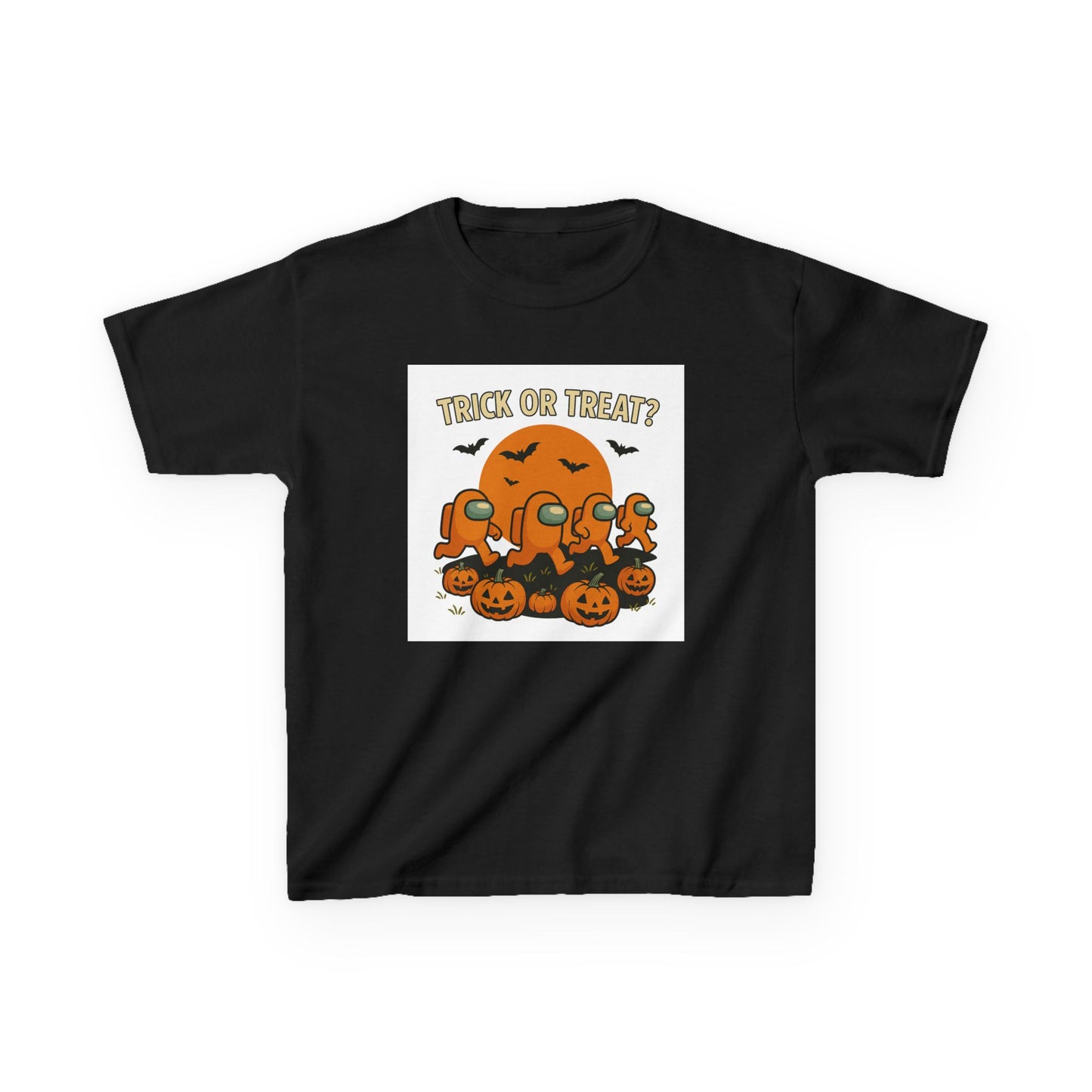 Halloween Kids Tee - Trick or Treat Shirt, Kids Halloween Costume, Spooky Fun Shirt, Autumn Playwear, Halloween Party T-Shirt