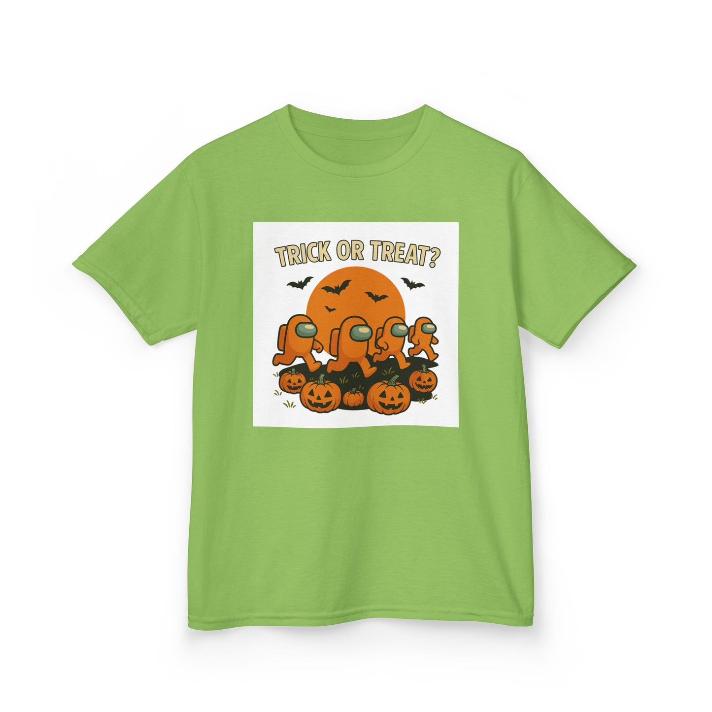 Halloween Kids Tee - Trick or Treat Shirt, Kids Halloween Costume, Spooky Fun Shirt, Autumn Playwear, Halloween Party T-Shirt