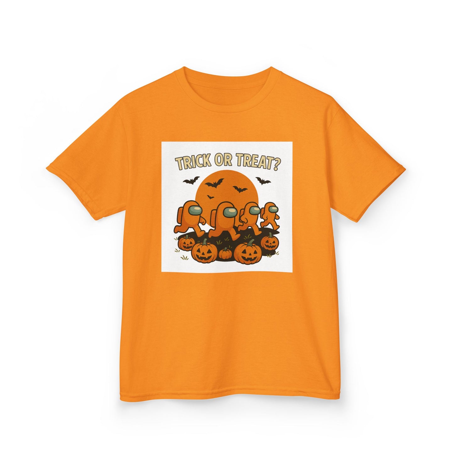 Halloween Kids Tee - Trick or Treat Shirt, Kids Halloween Costume, Spooky Fun Shirt, Autumn Playwear, Halloween Party T-Shirt