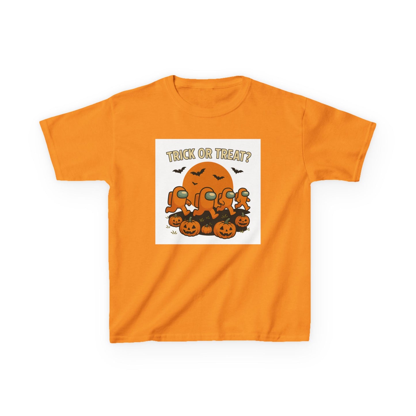 Halloween Kids Tee - Trick or Treat Shirt, Kids Halloween Costume, Spooky Fun Shirt, Autumn Playwear, Halloween Party T-Shirt
