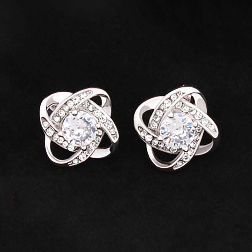 Love Knot Stud Earrings ***Add-on item only