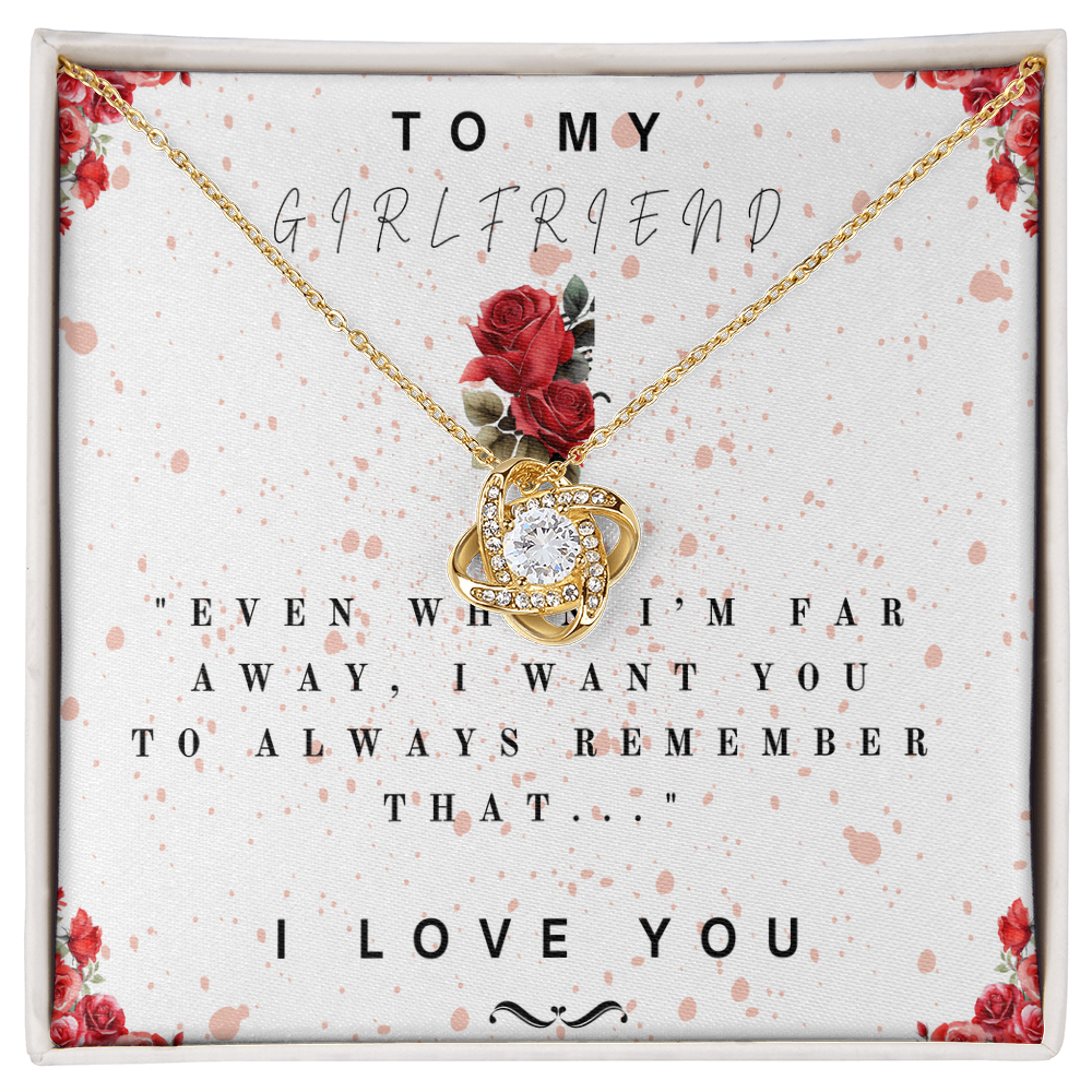 To My Girlfriend Pendant