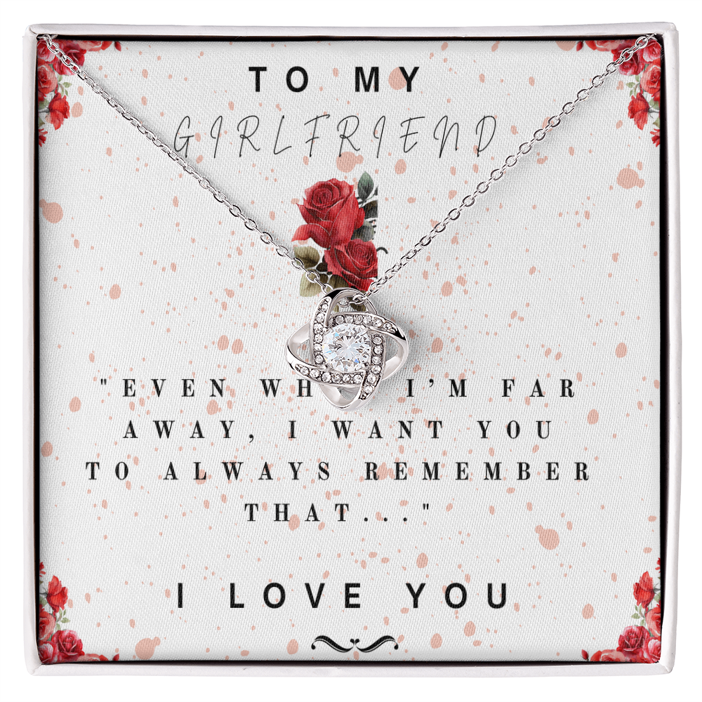 To My Girlfriend Pendant