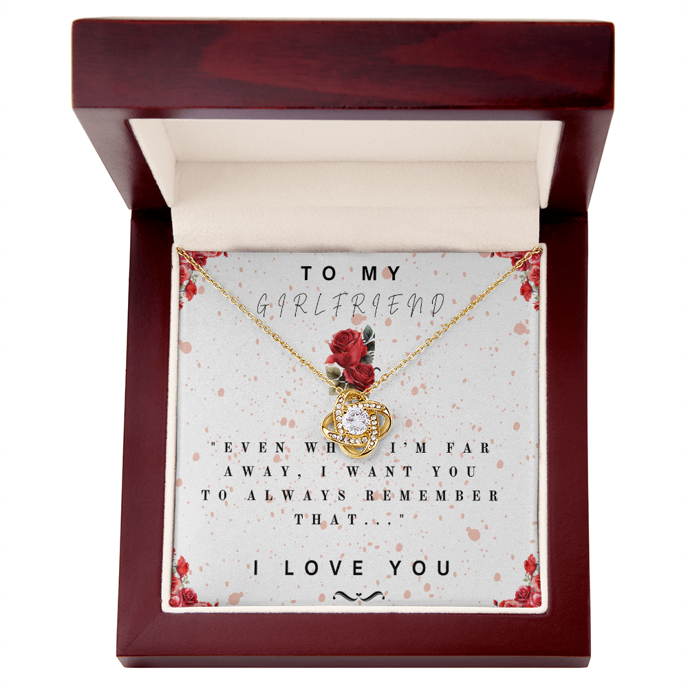 To My Girlfriend Pendant