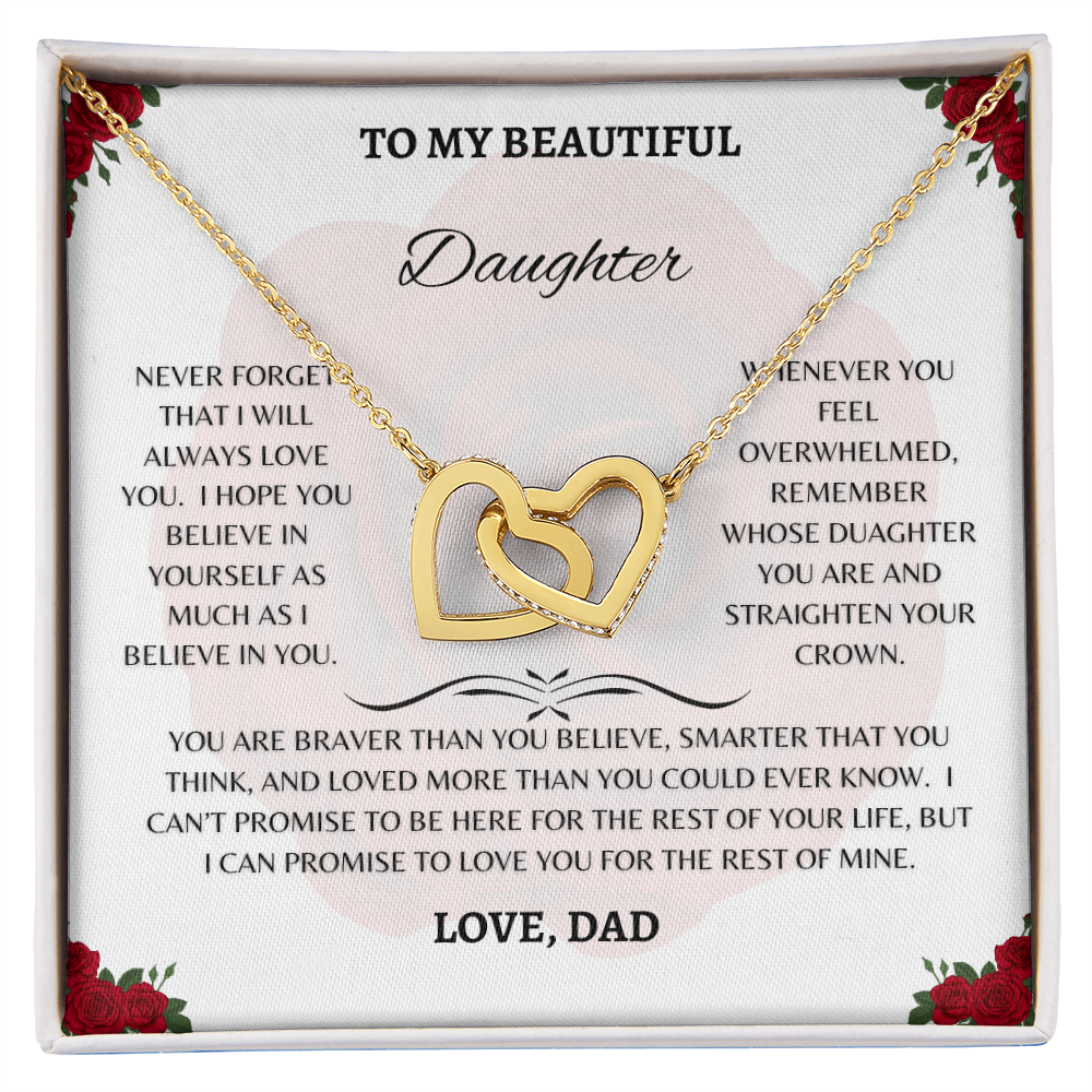 TO MY BEAUTIFUL DAUGHTER PENDANT