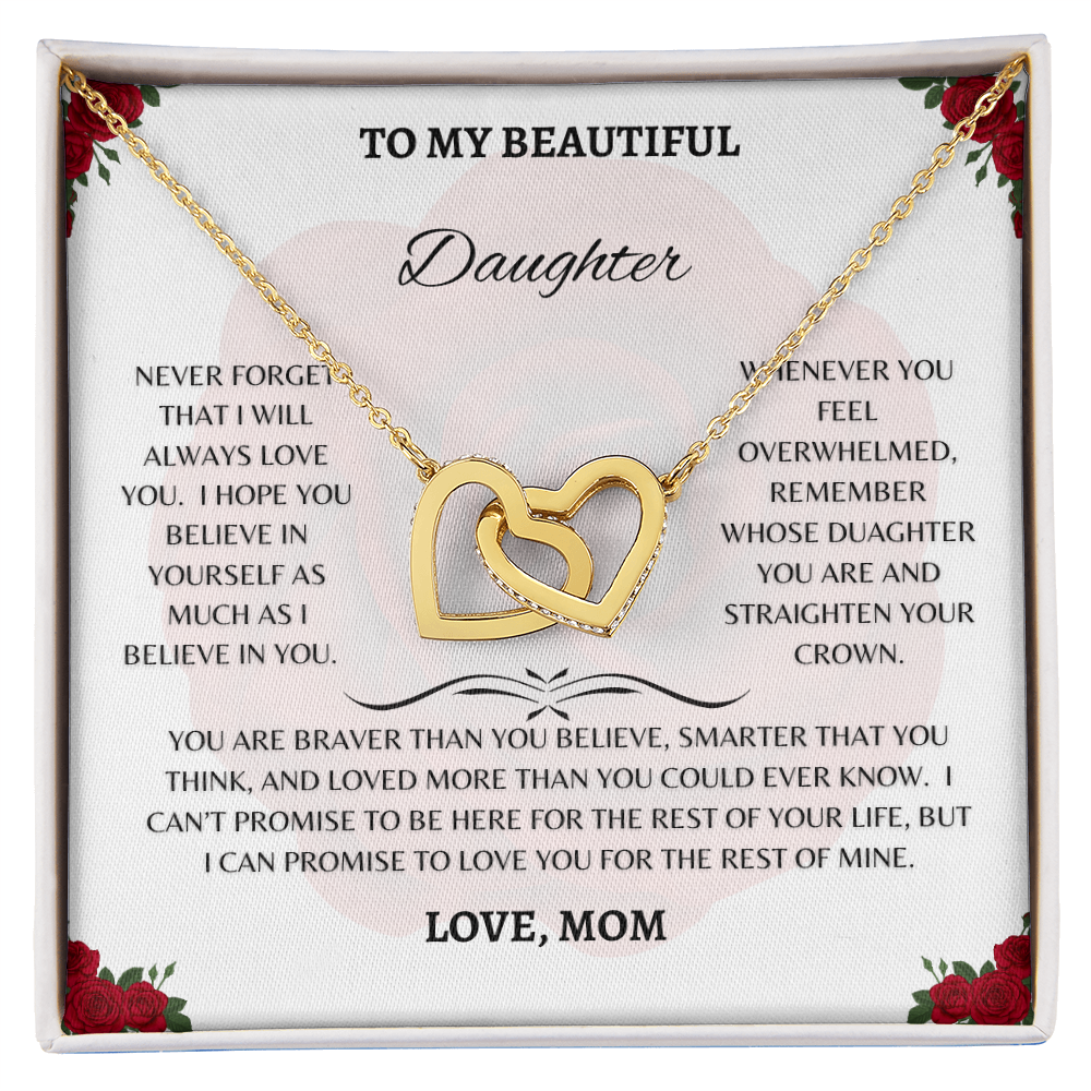 TO MY BEAUTIFUL DAUGHTER PENDANT