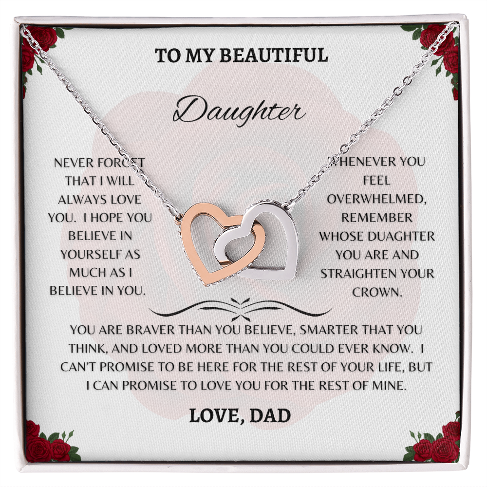 TO MY BEAUTIFUL DAUGHTER PENDANT