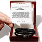 To My Man Braided Bracelet