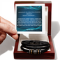 To My Man Braided Bracelet