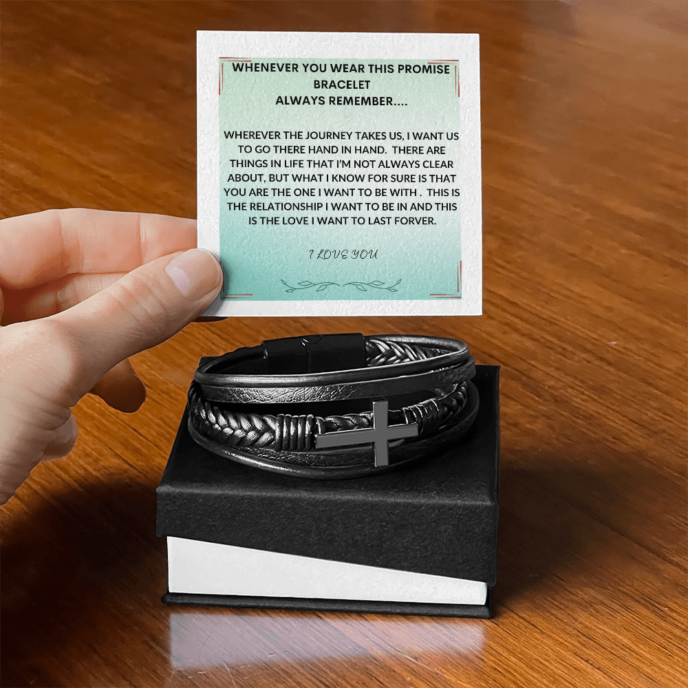 MEN'S PROMISE BRACELET