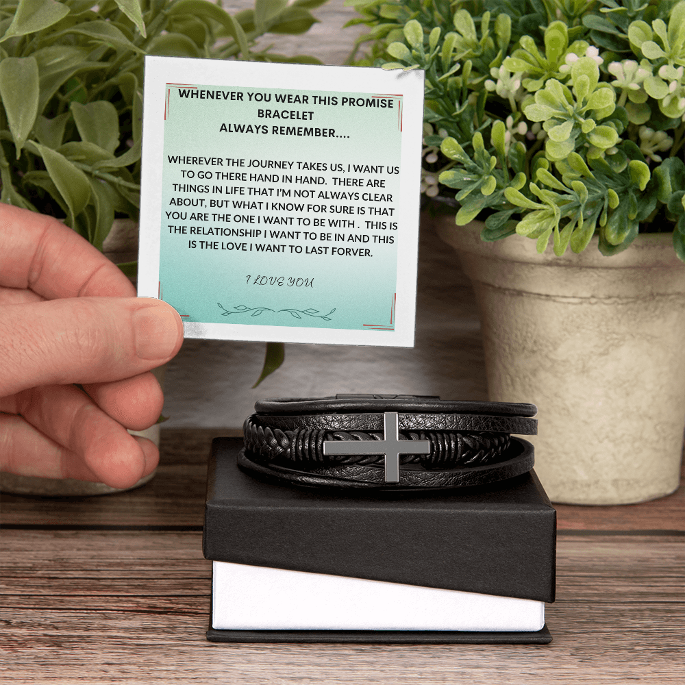 MEN'S PROMISE BRACELET