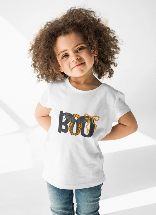 Boo Halloween Kids Tee, Halloween Costume Shirt, Kids Party T-Shirt, Fun Halloween Apparel, Trick or Treat Shirt