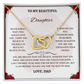 TO MY BEAUTIFUL DAUGHTER PENDANT