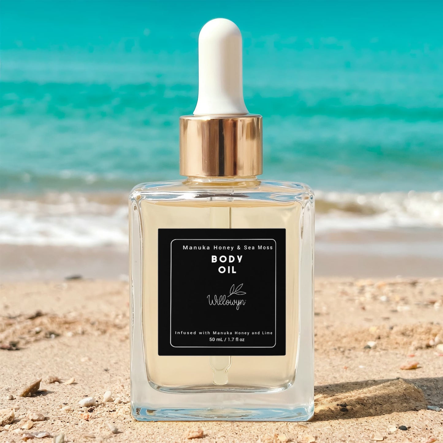 Willowyn Smooth Radiance Body Oil w/Manuka Honey & Sea Moss