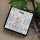 BEAUTIFUL FOR MY WIFE PENDANT