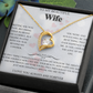 BEAUTIFUL FOR MY WIFE PENDANT